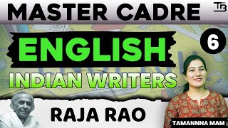 English Master Cadre  Indian Writer Raja Rao  Part 6  English Pedagogy for Master Cadre [upl. by Anilesor]