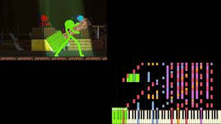 THE MOST POPULAR VIDEO RUSH E Comparison Alan Becker vs Sheet Music Boss [upl. by Winou]