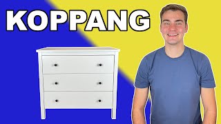 KOPPANG 3 Drawer Chest IKEA Tutorial [upl. by Proffitt250]