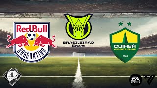 Bragantino x Cuiabá  32 rodada Brasileirão 2024  EA FC [upl. by Panta]