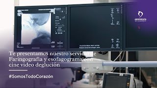 Te presentamos nuestro servicio de Faringografia y esofagograma con cine video deglución [upl. by Raynard683]