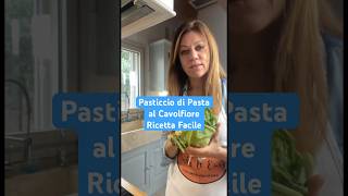 Pasticcio di Pasta al Cavolfiore 🥦 Ricetta Facile e Gustosa shorts [upl. by Yelruc]