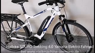 Haibike SDURO Trekking 40 Yamaha PWSE 70NM Multi Switch Ontube 500WH Shimano XT Elektro Fahrrad [upl. by Weihs]