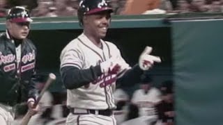 1991 NLCS Gm7 Hunters homer gives Braves 30 lead [upl. by Akinehc]