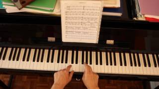 Tutoriel piano indépendance rythme polyrythme coordination exercice 3 niveau moyen [upl. by Vevine]