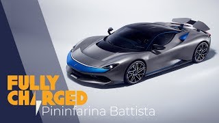 Pininfarina Battista 1900hp EV hypercar  the most powerful Italian car ever  Fully Charged 4K [upl. by Leahcimsemaj]