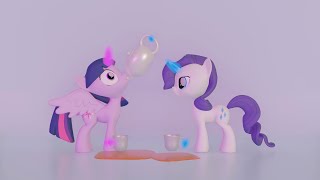 Twilight Sparkle and Rarity Tea Time [upl. by Jillie]