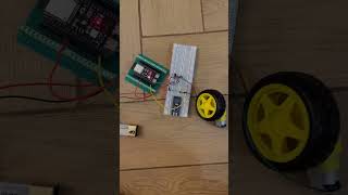 Controlling motor with ESP32S3 and IRL3705Z MOSFET [upl. by Lenox]