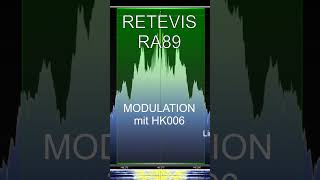 RETEVIS RA89  MODULATION amp HK006 Lautsprechermikrofon  NFM AFU hamradio freenet [upl. by Matusow]