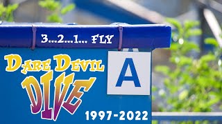 Dare Devil Dive Six Flags Great America Tribute [upl. by Dailey]