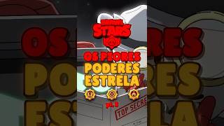 Esses Poderes de Estrela são HORRÍVEIS pt 3 🤮❌ brawlstars tierlists brawlmemes supercell [upl. by Riancho]