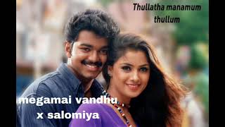 Megamai vanthu pogiren x salomiya mix song thullatha manamum thullum [upl. by Dnalerb]