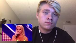 Reacting to Lorna Blisss UK X Factor Audition [upl. by Higinbotham153]