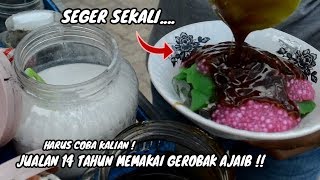 ES BUBUR SUMSUM BANDUNG YANG PALING TERKENAL DI LAMPUNG  INDONESIAN TRADITIONAL FOOD DESSERT 15 [upl. by Jahdiel]