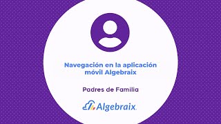 Navegación en la APP Algebraix [upl. by Ahseirej]