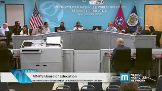 102224 MNPS Board of Education [upl. by Lerred]