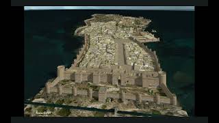 A virtual reconstruction of the Fatimid city of Mahdia [upl. by Anna-Diana]