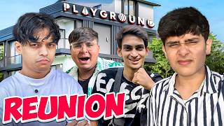 PLAYGROUND REUNION VLOG Ft Abhi9av  Chill Gamer  Vanshaj  BT  Valence [upl. by Nogam]