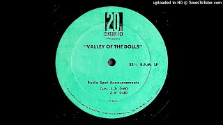 Valley Of The Dolls 1967  Radio Spots Announcements  20th Century Fox Patty Duke Sharon Tate [upl. by Adnaerb]