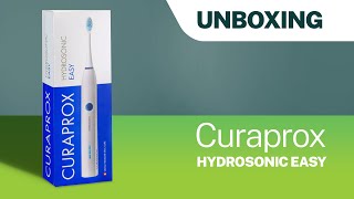 Unbonixng szczoteczki sonicznej CURAPROX Hydrosonic Easy đź“¦ [upl. by Neeoma216]