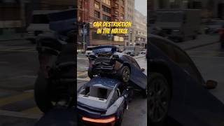 Car destruction Car crash test in the matrix awakens Unreal Engine 5 PlayStation 5 [upl. by Corenda]