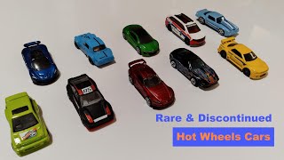 10 Rare amp Discontinued Hot Wheels Cars Vol17 [upl. by Malinowski]