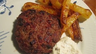 Boeuf Lindstrøm  un steak haché suédois  Recette  21 [upl. by Xeno]