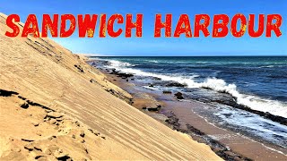 Where Namib Desert meets Atlantic Ocean Sandwich Harbour tour in Namibia [upl. by Trevah161]