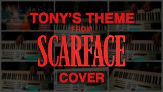 Tonys Theme  Scarface synth cover [upl. by Dede]