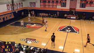 Attica High School vs Lyndonville Central JV boys Mens JV Basketball [upl. by Allwein]