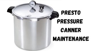 Presto Pressure Canner Maintenance [upl. by Lauretta]