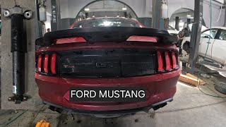 remplacement amortisseur arrière  ford mustang [upl. by Esikram]