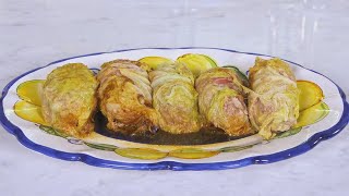 La ricetta degli involtini di carne e verza  In Cucina con Imma e Matteo [upl. by Chem426]