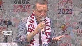 Başbakan Recep Tayyip ERDOĞAN TRABZON MİTİNGİ 31 05 2011 [upl. by Aneehsyt]