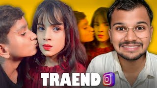 INSTAGRAM TRENDS 🤮 Reels roast video Rakapower [upl. by Ylrevaw]