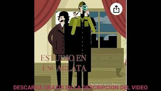 Estudio en Escarlata  Sherlock HolmesaudiolibroArthur Conan Doyle [upl. by Llorre476]