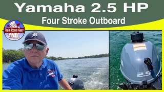 Yamaha 2 5 HP Four Stroke Outboard [upl. by Sachiko]