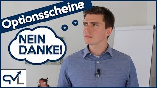 Optionsscheine VS Optionen  NIE wieder Optionsscheine nach diesem Video [upl. by Bettina]