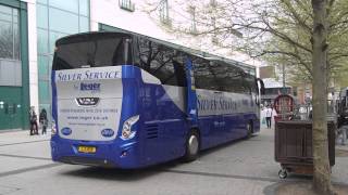 LEGER SILVER SERVICE VDL COACH L3HCR ON DISPLAY IN BIRMINGHAM 170513 [upl. by Ephrem517]