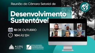 Reunião da Câmara Setorial de Desenvolvimento Sustentável  OUTUBRO 2024 [upl. by Francklin]