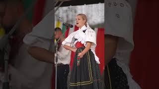 Eva Salvová a Viktória Klinčokova slovakia duet slovensko folk folklor folkore slovenske [upl. by Zetrauq]