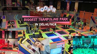 Ultimate Family Fun at Zooper Trampoline Park in GurgaonZooper Trampoline Amusement park Gurgaon [upl. by Ecnesse]