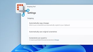 Windows 11 Snipping Tool Will Soon Let You Change The Default Screenshot Folder Location [upl. by Aleyak]