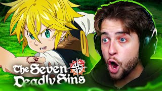 FIRST TIME WATCHING SEVEN DEADLY SINS Episode 1 Reaction [upl. by Eyahs]