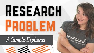 The Research Problem amp Problem Statement PlainLanguage Explainer With Examples  FREE Templates [upl. by Zitah]