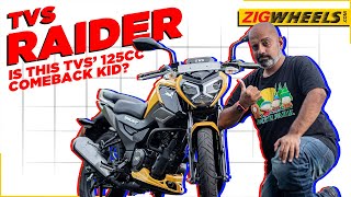 TVS Raider 125 First Ride Review  Specifications Performance Exhaust Note amp more  ZigWheels [upl. by Remos]