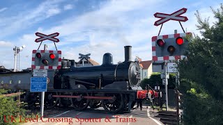 Sheringham Sweet Briar Lane Level Crossing Norfolk [upl. by Kasey]