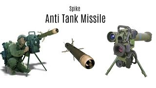 Spike Missile  Anti  Tank guided Missile [upl. by Alyek727]