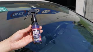 Spray Coating Agent for Cars Unboxing and Review  Does It Really Work [upl. by Nehtanoj]