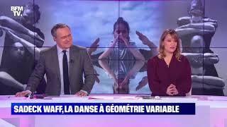 Portrait de Sadeck  Waff  sur BFMTV [upl. by Kwabena]